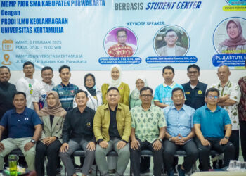 Kolaborasi Prodi Ilmu Keolahragaan Universitas Kartamulia Purwakarta dengan MGMP PJOK SMA Kabupaten Purwakarta