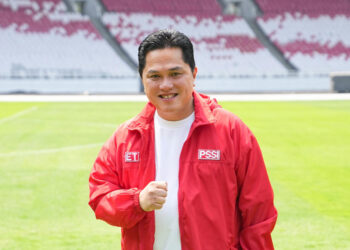 Erick Thohir beri pesan kepada Timnas menjelang laga Indonesia vs Bahrain - Foto/PSSI