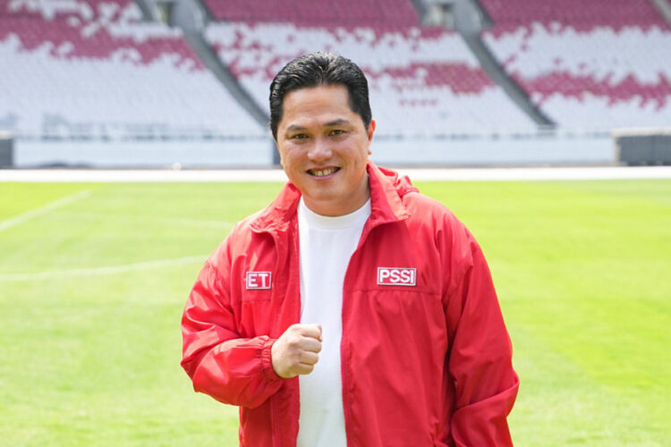 Erick Thohir beri pesan kepada Timnas menjelang laga Indonesia vs Bahrain - Foto/PSSI