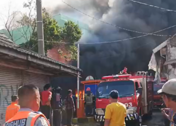 Kebakaran di Pasar Jumaah Purwakarta - Dok/Istimewa