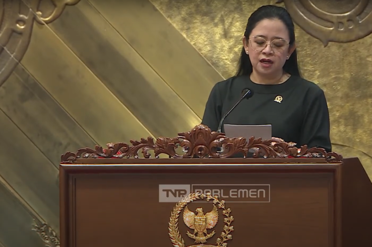 Ketua DPR RI Puan Maharani - Tangkapan Layar/ Youtube - TVR Parlemen