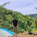 Ahmad Fauzan di Wisata Curug Kaputren, Purworejo Jawa Tengah - Dokumentasi/Anggraena