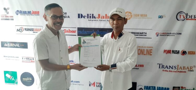 Adi Kurniawan Tarigan, Calon Ketua PWI Kab Purwakarta - Dokumentasi/Anggraena