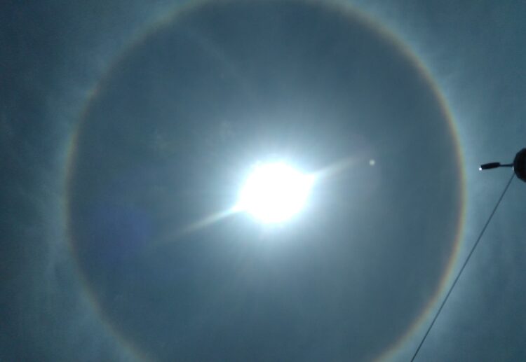 Fenomena Halo Matahari di Purwakarta - Dok. Pribadi