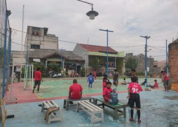 Inisiatif Warga Babelan Bekasi, Sulap Lahan Sempit jadi Pusat Kegiatan Publik, Ada Bank Sampah Juga Lho - Fauzan