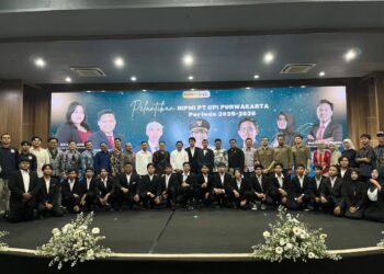 Pelantikan pengurus baru HIPMI Purwakarta - HIPMI/Anggraena