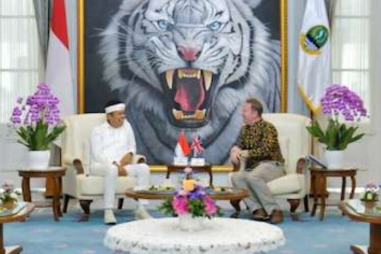 Pembahasan kolaborasi strategi di pertemuan Gubernur Jabar Dedi Mulyadi dengan perwakilan Kedubes Inggris, bahas kampung inggris