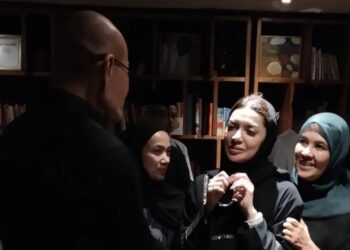Potret Najwa Shihab berkabung - Instagram/Deddy Corbuzier