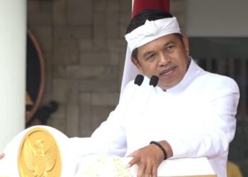 Pidato Gubernur Jawa Barat mengakui sebagai Gubernur Konten dalam pidato Upacara Peringatan Hari Kebangkitan Nasional Tingkat Provinsi Jawa Barat Tahun 2025 - Yt/Humas Jabar