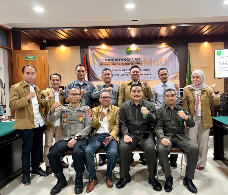 Universitas Kartamulia Purwakarta Teken MoU, MoA, dan IA dengan Pengadilan Negeri Purwakarta - Universitas Kartamulia Purwakarta Teken MoU, MoA, dan IA dengan Pengadilan Negeri Purwakarta - Dok. Intiporia