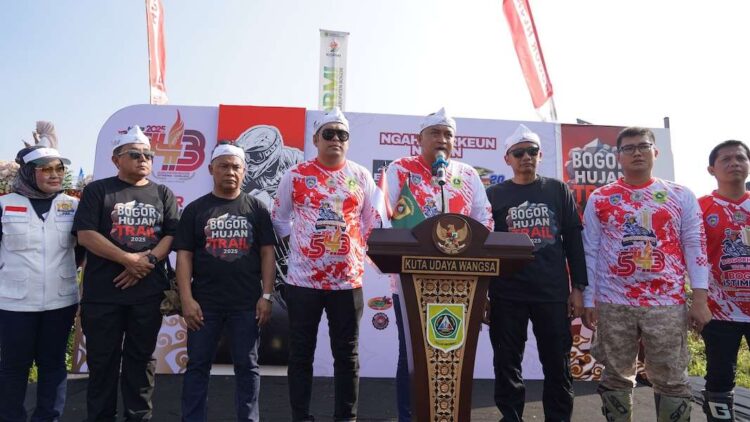 Lewat Bogor Hujan Trail 2025, Bupati Dorong Pariwisata dan Ekonomi Lokal - Diskominfo Kabupaten Bogor