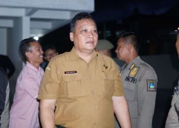 Pemkab Garut menertibkan PKL Simpang Lima - Dok. Humas Jabar