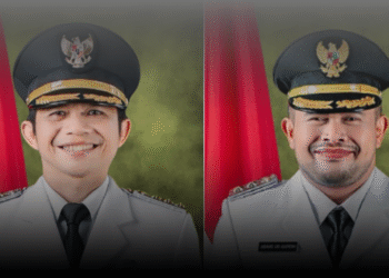 Bupati dan Wakil Bupati Purwakarta, Saepul Bahri Binzein  dan Abang Ijo Hapidin