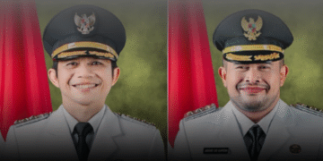 Bupati dan Wakil Bupati Purwakarta, Saepul Bahri Binzein  dan Abang Ijo Hapidin