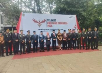 Peringatan Hari Lahir Pancasila di Purwakarta - Intiporia/Anggraena
