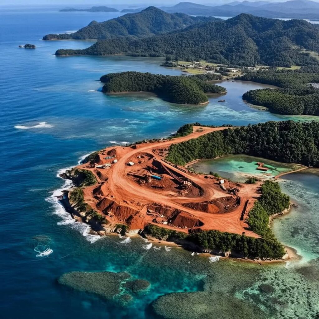 Tambang di Raja Ampat - Dok. Greenpeace