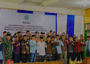 Pelantikan Pengurus Dewan Pengurus Daerah (DPD) BKPRMI Purwakarta 2025 - Intiporia/M. Fajri
