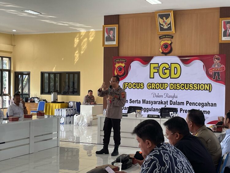 Kegiatan FGD di Polres Purwakarta, Bahas Pencegahan Premanisme - Dok Iwan Rasiwan
