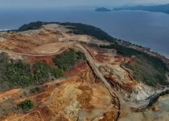 Pertambangan di Raja Ampat (Foto: Istimewa)