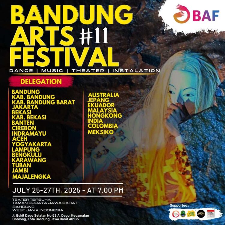 Bandung Arts Festival #11, “Jejak Budaya Dalam Jelajah Limbah”
