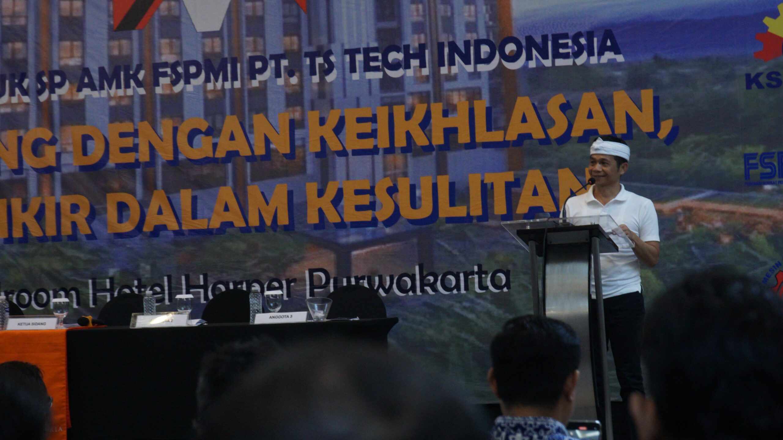 Bupati Purwakarta hadiri pelaksanaan Musnik V PUK SP AMK PT TS Tech Indonesia - Dok. Intiporia