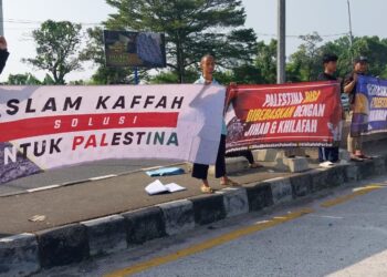 Komunitas Karyawan Hijrah Purwakarta Gelar Aksi Kepedulian untuk Palestina - Dok. Deni Hamzah