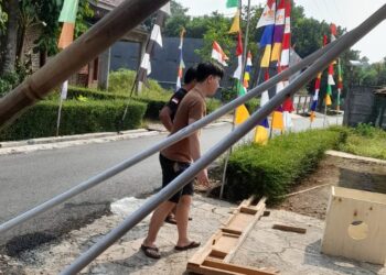 Persiapan Warga menjelang HUT RI ke-80