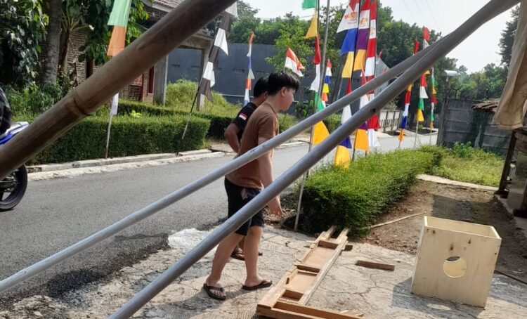 Persiapan Warga menjelang HUT RI ke-80