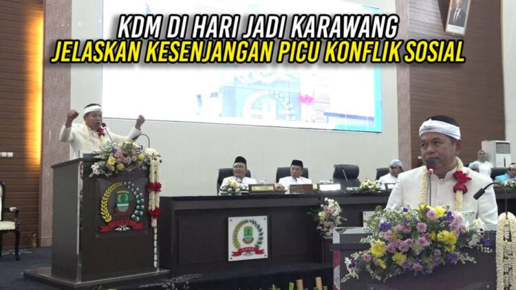 Peringatan Hari Jadi Karawang: KDM Tegaskan Kesenjangan Sosial sebagai Ancaman Konflik