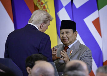 Presiden Republik Indonesia, Prabowo Subianto menghadiri Konferensi Tingkat Tinggi (KTT) Perdamaian Sharm El-Sheikh yang digelar di International Congress Centre, Sharm El-Sheikh, Republik Arab Mesir, pada Senin, 13 Oktober 2025. (Foto: BPMI Setpres)