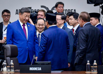 Presiden Republik Indonesia Prabowo Subianto menghadiri APEC Economic Leaders’ Meeting (AELM) sesi ke-2 di Hwabaek International Convention Centre (HICO), Gyeongju, Republik Korea, pada Sabtu, 1 November 2025. (Foto: BPMI Setpres)