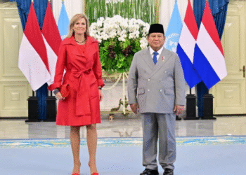 Presiden Republik Indonesia Prabowo Subianto menerima kunjungan Ratu Máxima dari Belanda di Istana Merdeka, Jakarta, pada Kamis, 27 November 2025. Foto: BPMI Setpres/Rusman