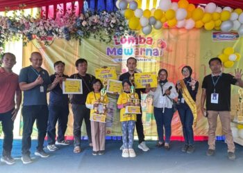 Indomaret Cabang Purwakarta Dorong Kreativitas Anak Lewat Lomba Mewarnai Bersama Dancow - Dok. JJ