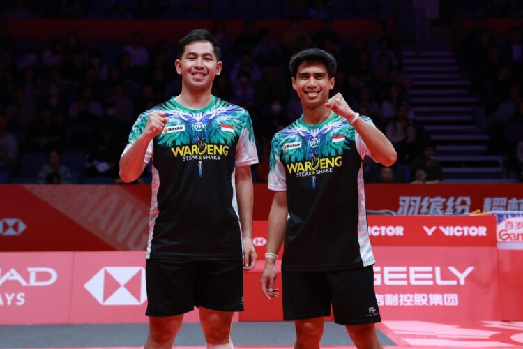 Malaysia Open 2026 Sabar Karyaman Gutama/Moh Reza Pahlevi Isfahani - Dok. PBSI