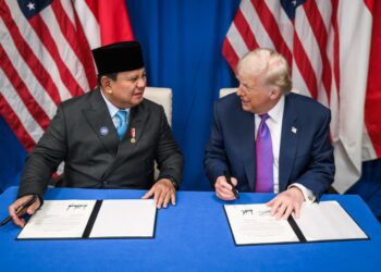 Perjanjian Perdagangan Resiprokal Indonesia – Amerika Serikat (Dok. Setneg)