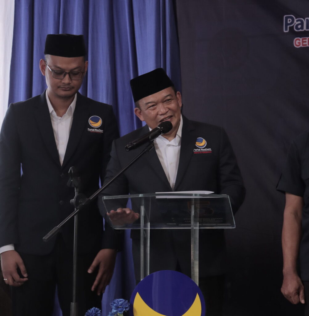 Ketua DPD NasDem Purwakarta, Yadi Rusmayadi - Dok. Intiporia