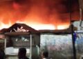 Pasar Rebo Purwakarta Kebakaran - dok. pribadi