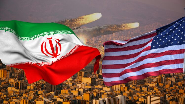 Ilustrasi Iran dan Amerika - Intiporia/Edited