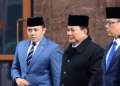 Sekretaris Kabinet (Seskab) Teddy Indra Wijaya mendampingi Presiden Prabowo Subianto pada kunjungan kenegaraan di Moskow, pada Senin, 13 April 2026. Foto: BPMI Setpres