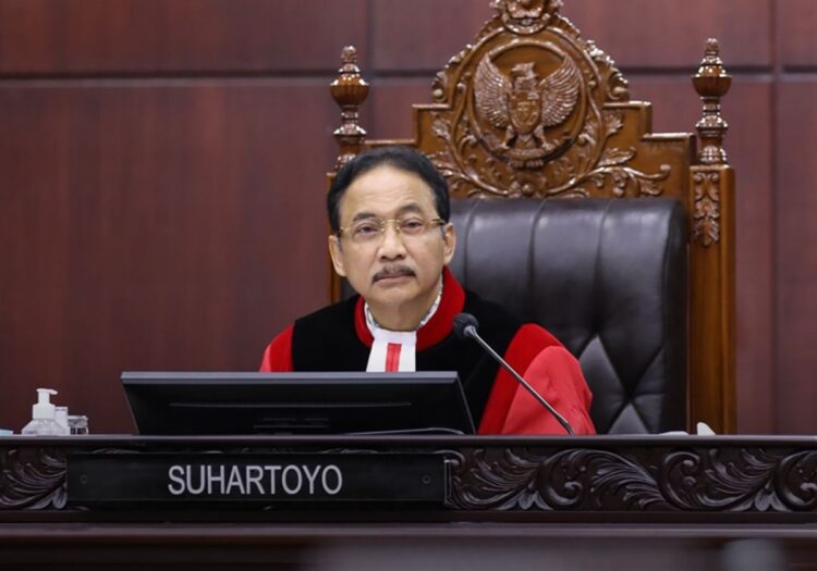 Ketua Mahkamah Konstitusi (MK) Suhartoyo