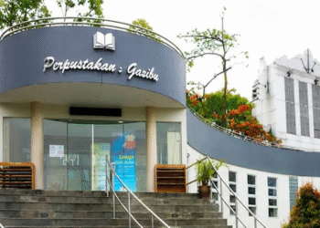 Perpustakaan Gasibu - Tangkapan Layar/TikTok