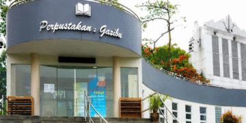 Perpustakaan Gasibu - Tangkapan Layar/TikTok