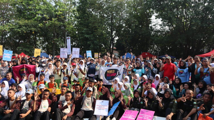 Puncak Perayaan World Cleanup Day 2026 Jawa Barat di Purwakarta
