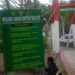 Papan peringatan di Jembatan Gantung Pongpet di Pangandaran yang dipasang untuk memperhatikan keselamatan (dok TNI AD) via Detik